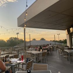 The Good Life Sports Bar & Grill -  Papillion - Outdoor patio, beautiful evening!