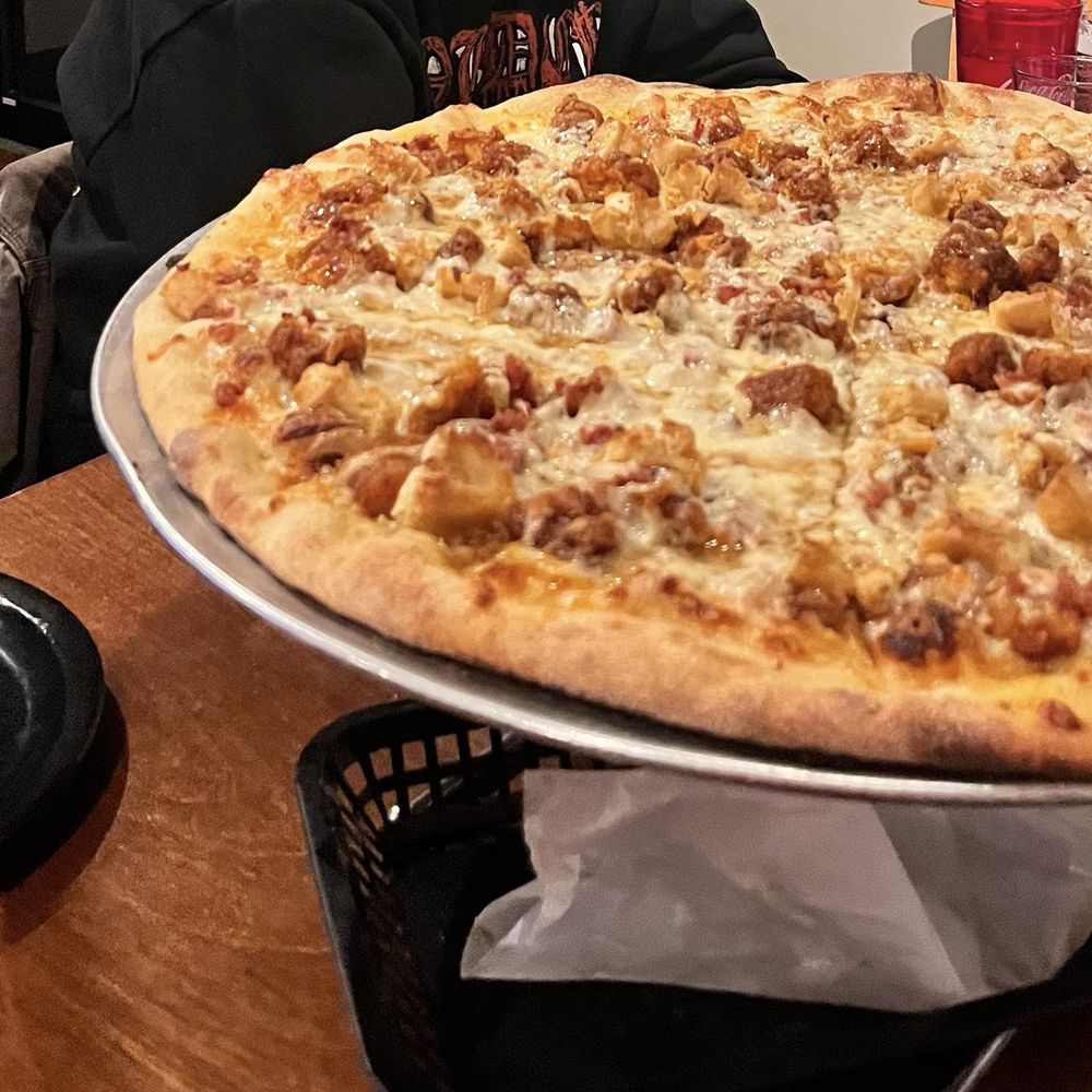 The Post - Chicken waffle pizza- December only - Pizza Near Me - Louisville, Kentucky The Post - Chicken waffle pizza- December only - Pizza Near Me - Louisville, Kentucky