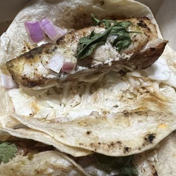 Crabby's Beachside - Grouper tacos - Seafood Near Me - St Augustine, Florida