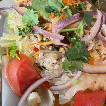Archi's Thai Cafe - Silver Noodle Salad - Thai Near Me - Las Vegas, Nevada