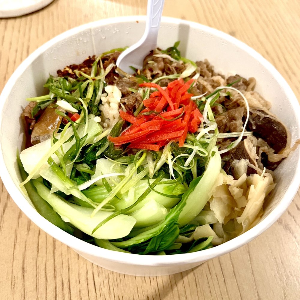 Noodle Boulevard - Gyudon (Sukiyaki Beef Rice Bowl) with extra Sukiyaki Beef) - Ramen Near Me - Cary, North Carolina