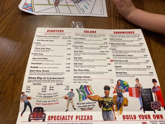 Menu photo 8 Hideaway Pizza Benton, AR
