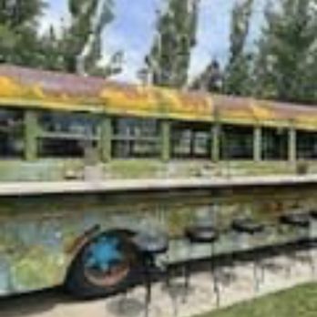 West Side Yard - Checkout the bus ! - New American Near Me - Victor, Idaho West Side Yard - Checkout the bus ! - New American Near Me - Victor, Idaho
