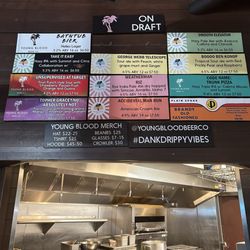 Young Blood Beer - Draft list (may 2024)