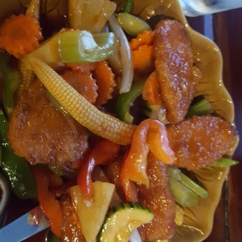 Asian 1 - Sweet and sour tempura chicken - Thai Near Me - Bellingham, Washington