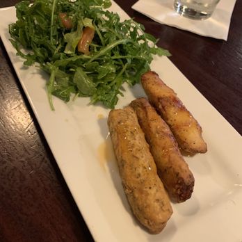 Cooks Tavern - Moroccan halloumi appetizer with arugula salad. - New American Near Me - Tacoma, Washington Cooks Tavern - Moroccan halloumi appetizer with arugula salad. - New American Near Me - Tacoma, Washington