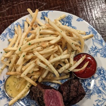 The Restaurant at Charmant - Steak and frites. - French Near Me - La Crosse, Wisconsin