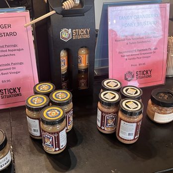 Sticky Situations - Assorted Mustards - Specialty Food Near Me - Lahaska, Pennsylvania