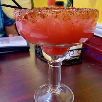 Casa Puebla Restaurante - Spicy Strawberry Margarita - Mexican Near Me - Hockessin, Delaware