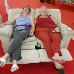 Ulster County Habitat For Humanity ReStore - The reclining loveseat. It was $80.