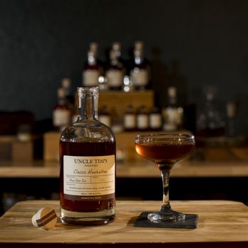 Uncle Tim’s Cocktails - a bottle and a glass - Cocktail Bars Near Me - Denver, Colorado Uncle Tim’s Cocktails - a bottle and a glass - Cocktail Bars Near Me - Denver, Colorado