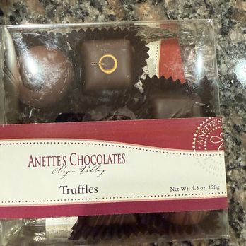 Anettes Chocolates - 12 pieces $29 - Candy Stores Near Me - Napa, California