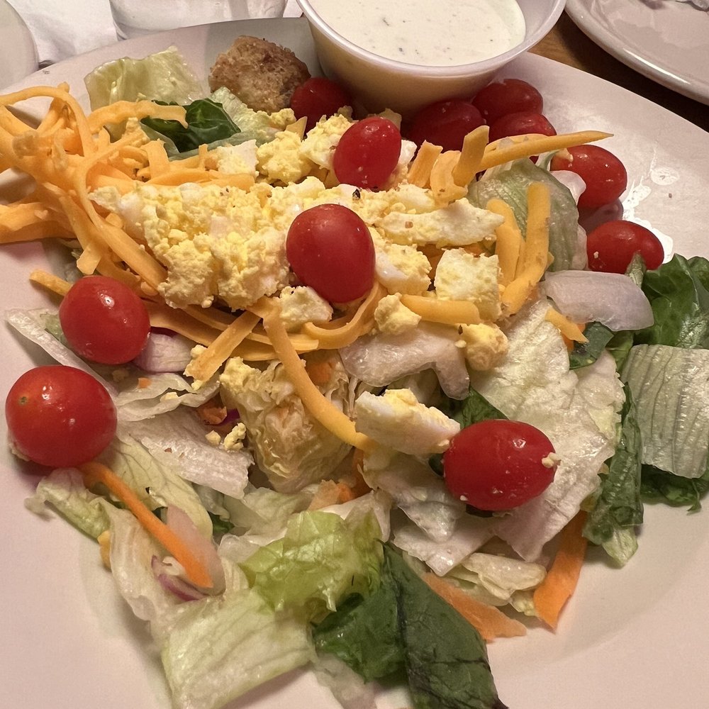 Texas Roadhouse - House salad with ranch - Seafood Near Me - Florence, Kentucky Texas Roadhouse - House salad with ranch - Seafood Near Me - Florence, Kentucky