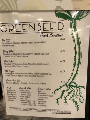 Menu photo 5 Green Seed Market Denver, CO Menu photo 5 Green Seed Market Denver, CO