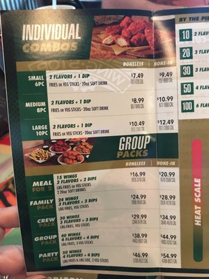 Menu photo 3 Wingstop Pearland, TX