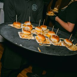 Late Night Bite truffle fries and sliders