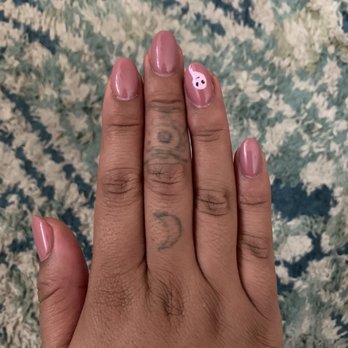 LV Nails & Spa - I love my little ghost - Nail Salons Near Me - Oxnard, California