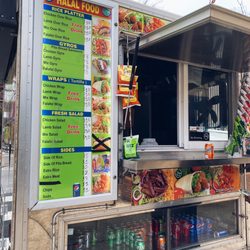 Yomna's Halal Gyro Cart - Menu