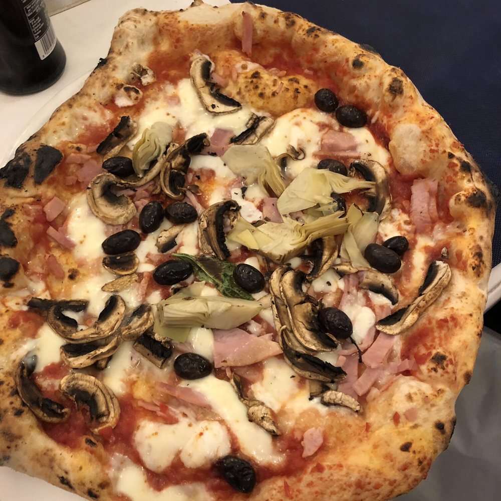 Napoli Centrale - Awesome Capricciosa pizza. - Pizza Near Me - Barcelona, B Napoli Centrale - Awesome Capricciosa pizza. - Pizza Near Me - Barcelona, B