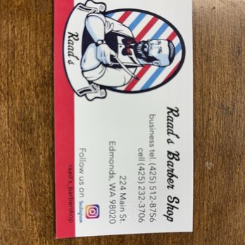 Raads BarberShop - Barbers Near Me - Edmonds, Washington Raads BarberShop - Barbers Near Me - Edmonds, Washington