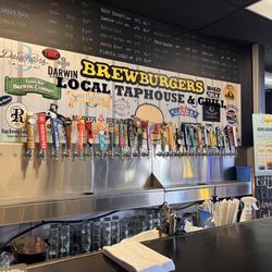 Brewburgers - The taphouse taps...