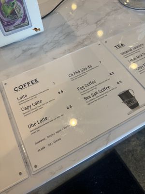 Menu photo 2 Capy Cafe Folsom, CA