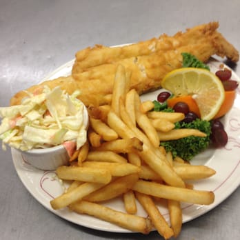 Cathy's Corner Cafe - a plate of fish and chips - Caterers Near Me - Syracuse, New York