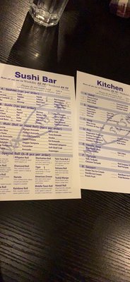 Menu photo 2 No 1 Sushi Midland Park, NJ Menu photo 2 No 1 Sushi Midland Park, NJ