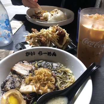 Kai Ramen - Arcadia - Thai Tea Fried Chicken Curry Over Rice Chicken Cutlet Bun - Ramen Near Me - Arcadia, California Kai Ramen - Arcadia - Thai Tea Fried Chicken Curry Over Rice Chicken Cutlet Bun - Ramen Near Me - Arcadia, California