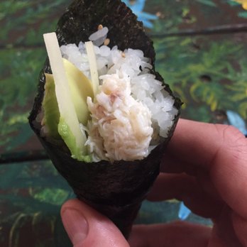 Maine Day Ventures - Maine crab hand roll - Food Tours Near Me