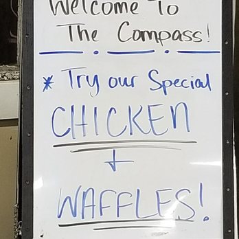 The Compass - a sign for a chicken shop - Pizza Near Me - McAlester, Oklahoma The Compass - a sign for a chicken shop - Pizza Near Me - McAlester, Oklahoma
