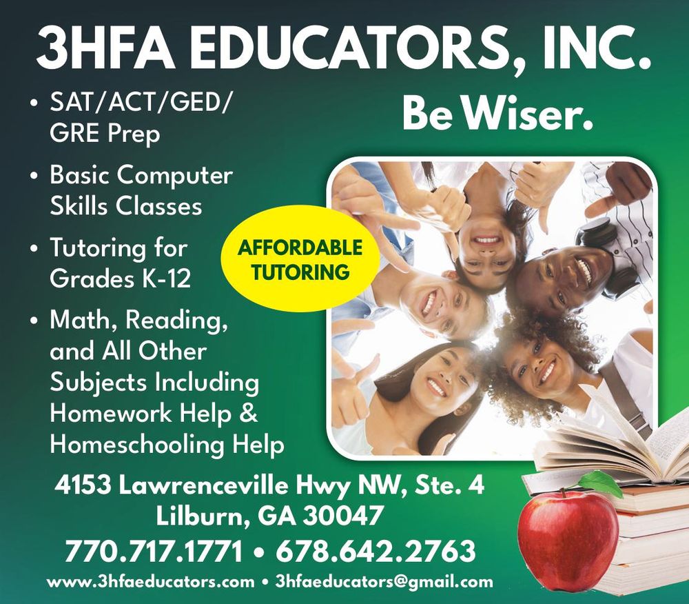 3HFA Educators - reading tutor in Lilburn, GA