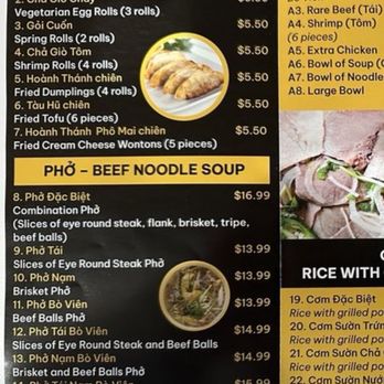 Vietnamese Pho Noodle Shop - the menu - Vietnamese Near Me - Prescott, Arizona Vietnamese Pho Noodle Shop - the menu - Vietnamese Near Me - Prescott, Arizona