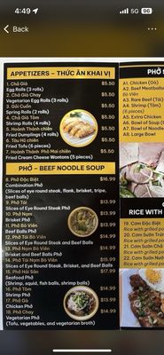 Menu photo 3 Vietnamese Pho Noodle Shop Prescott, AZ Menu photo 3 Vietnamese Pho Noodle Shop Prescott, AZ