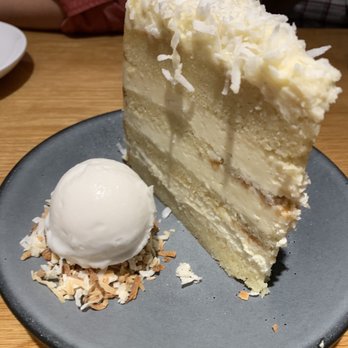 Kyu - Coconut cake- delicious, tastes almost like cheesecake - Asian Fusion Near Me - Miami, Florida