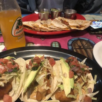 El Purepecha - Baja Tacos and Chorizo Quesadilla (mexican sausage) - Mexican Near Me - Philadelphia, Pennsylvania