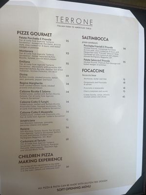 Menu photo 6 Terrone Queens, NY