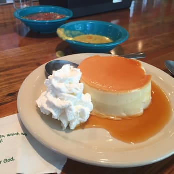 Chuy's - Flan (awesome), boom boom sauce (excellent), and the aforementioned bad salsa. - Tex-Mex Near Me - Fairfax, Virginia Chuy's - Flan (awesome), boom boom sauce (excellent), and the aforementioned bad salsa. - Tex-Mex Near Me - Fairfax, Virginia