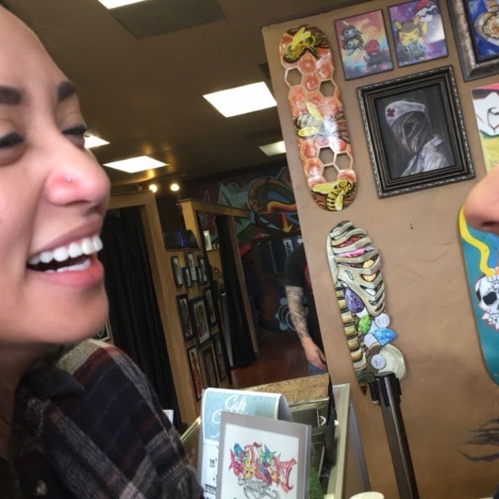 Nose piercings by Carrie