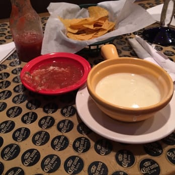 El Rancho Mexican Restaurant - Cheese dip and salsa, I like to dip my chips in the salsa after the cheese - Mexican Near Me - Daphne, Alabama El Rancho Mexican Restaurant - Cheese dip and salsa, I like to dip my chips in the salsa after the cheese - Mexican Near Me - Daphne, Alabama