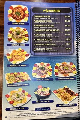 Menu photo 8 Mariscos Pacifico Nayarit Knoxville, TN