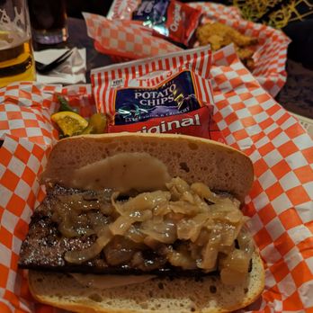Red Dog Saloon - Reindeer sandwich - American Near Me - Juneau, Alaska Red Dog Saloon - Reindeer sandwich - American Near Me - Juneau, Alaska