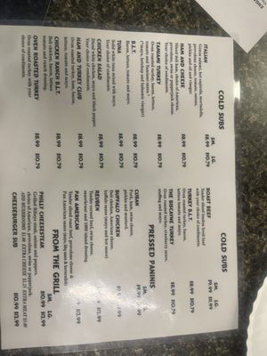 Menu photo 4 North Port Subs North Port, FL Menu photo 4 North Port Subs North Port, FL