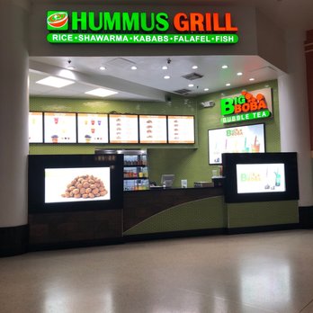 Hummus Grill - Back corner healthiest choice of the Menlo Park Mall's food court!! - Mediterranean Near Me - Edison, New Jersey