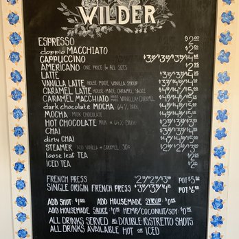 Wilder Bakeshop - Menu July 2020 - Bakeries Near Me - Chama, New Mexico Wilder Bakeshop - Menu July 2020 - Bakeries Near Me - Chama, New Mexico