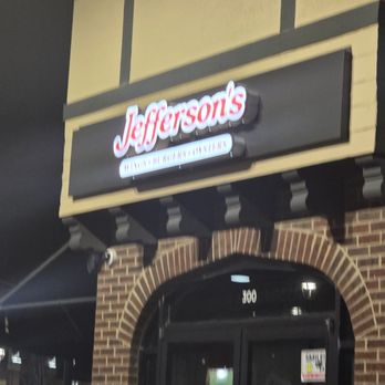Jefferson's - Sign of the name of the Restaurant - Burgers Near Me - North Kansas City, Missouri