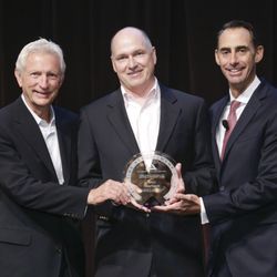 Lee & Associates - Craig Coppola receiving the Lee Lifetime Achievement Award in 2015.