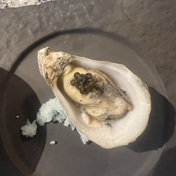 Sushi Tanaka - Oyster topped with caviar - Japanese Near Me - Simi Valley, California