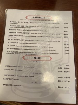 Menu photo 2 Bankwalker Brewing Pikeville, TN Menu photo 2 Bankwalker Brewing Pikeville, TN