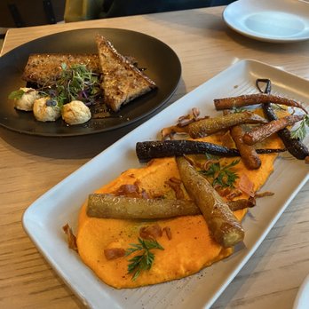 Cultivate Craft Kitchen - Trio of carrots and toffee bread - New American Near Me - Draper, Utah Cultivate Craft Kitchen - Trio of carrots and toffee bread - New American Near Me - Draper, Utah